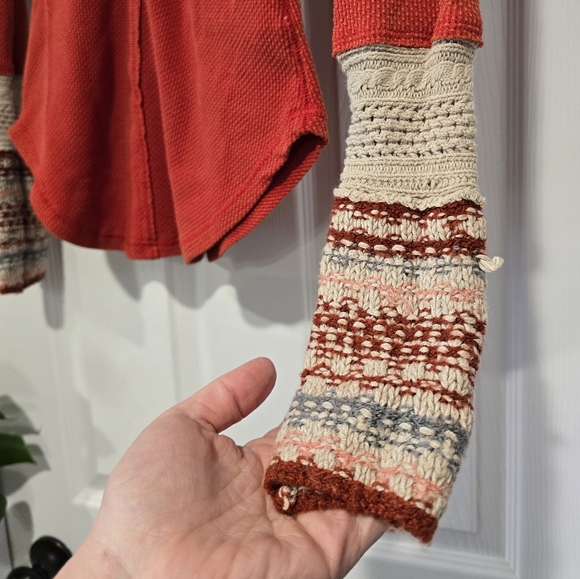 Free People Henley Shirt - Picture 3 of 5